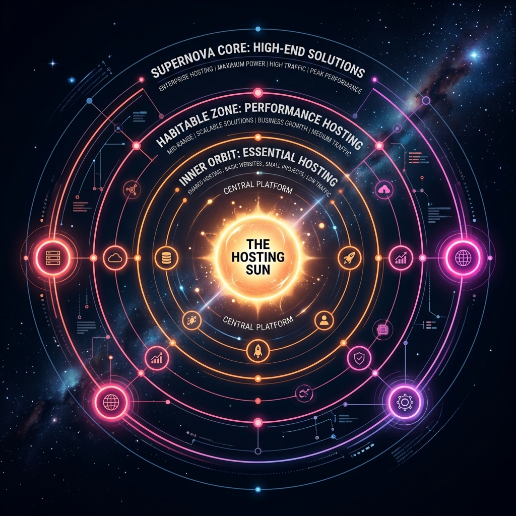 Solar Orbits Hosting Infographic